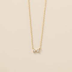 STMG Tiny Bowknot Necklace