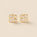 Camellia Flower Earrings