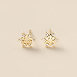 STMG Snowflake Stud Earrings