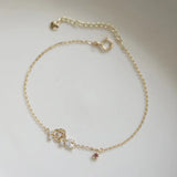 STMG Rose With CZ Bracelet