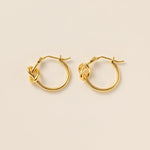 STMG Minimalist Bowknot Hoops