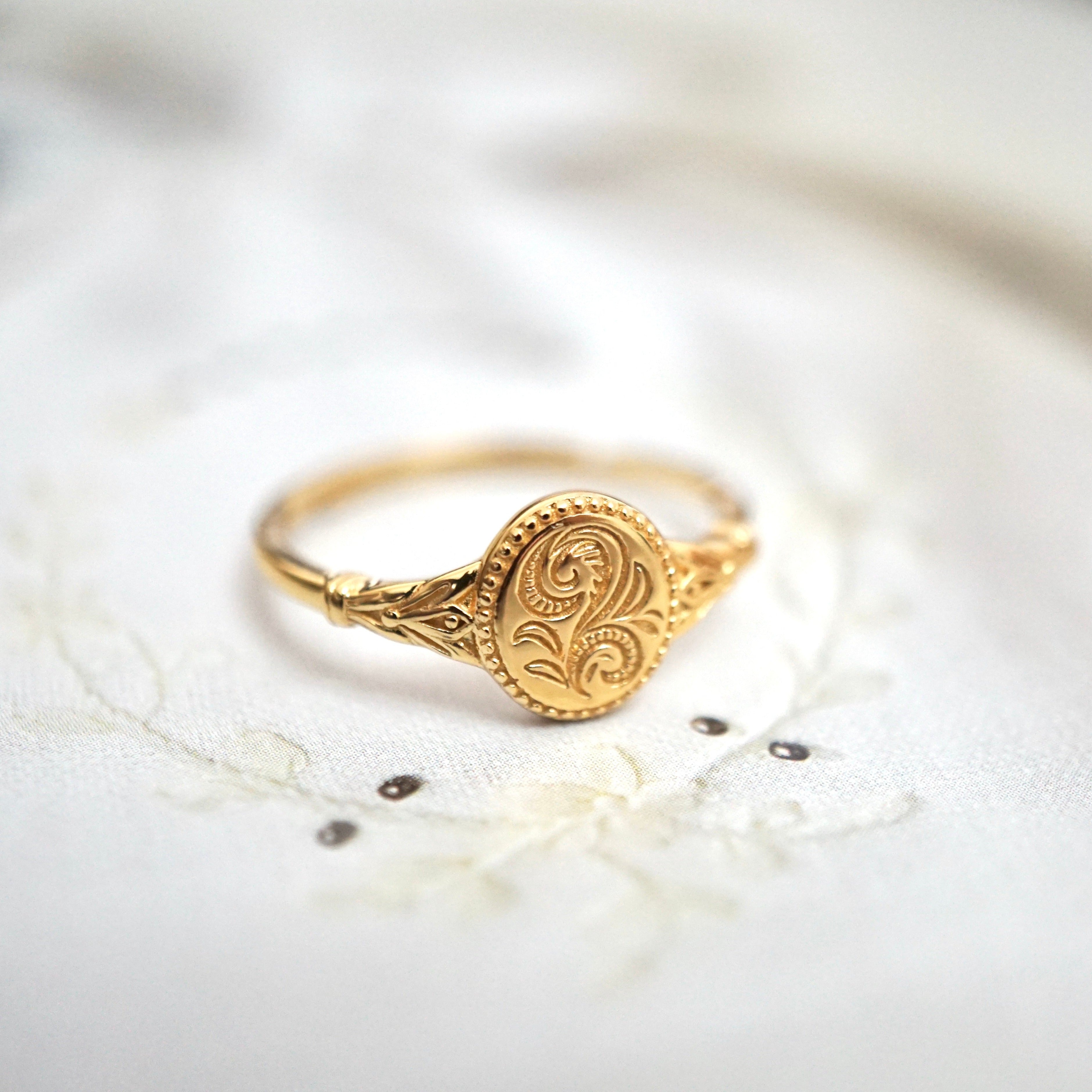 STMG Signet Adjustable Ring